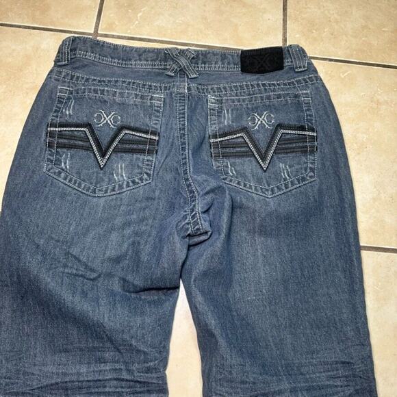 Y2K Xtreme Couture Jeans Men’s 36x32 Straight Leg Blue Dark Wash Pants - Picture 11 of 11
